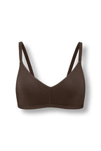 Women's V-Neck Bra in Toffee