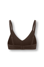 Women's V-Neck Bra in Toffee