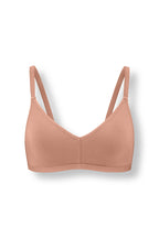 Women's V-Neck Bra in Latte