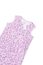 Sleep Bag in Thistle Leopard 1.0