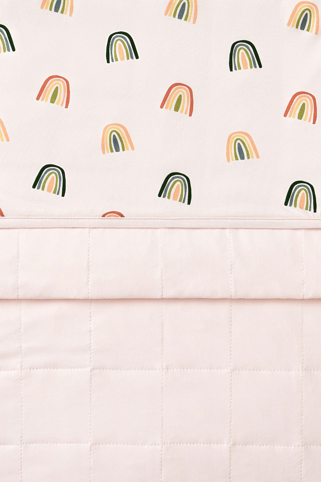 Baby Blanket in Retro Rainbow 1.0