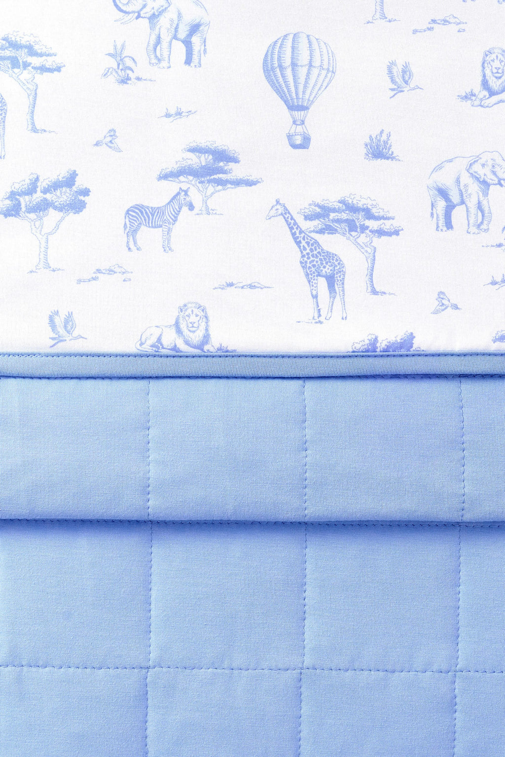 Baby Blanket in Toile Safari