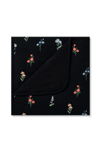 Baby Blanket in Midnight Wildflower 1.0