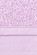 Toddler Blanket in Thistle Leopard 1.0