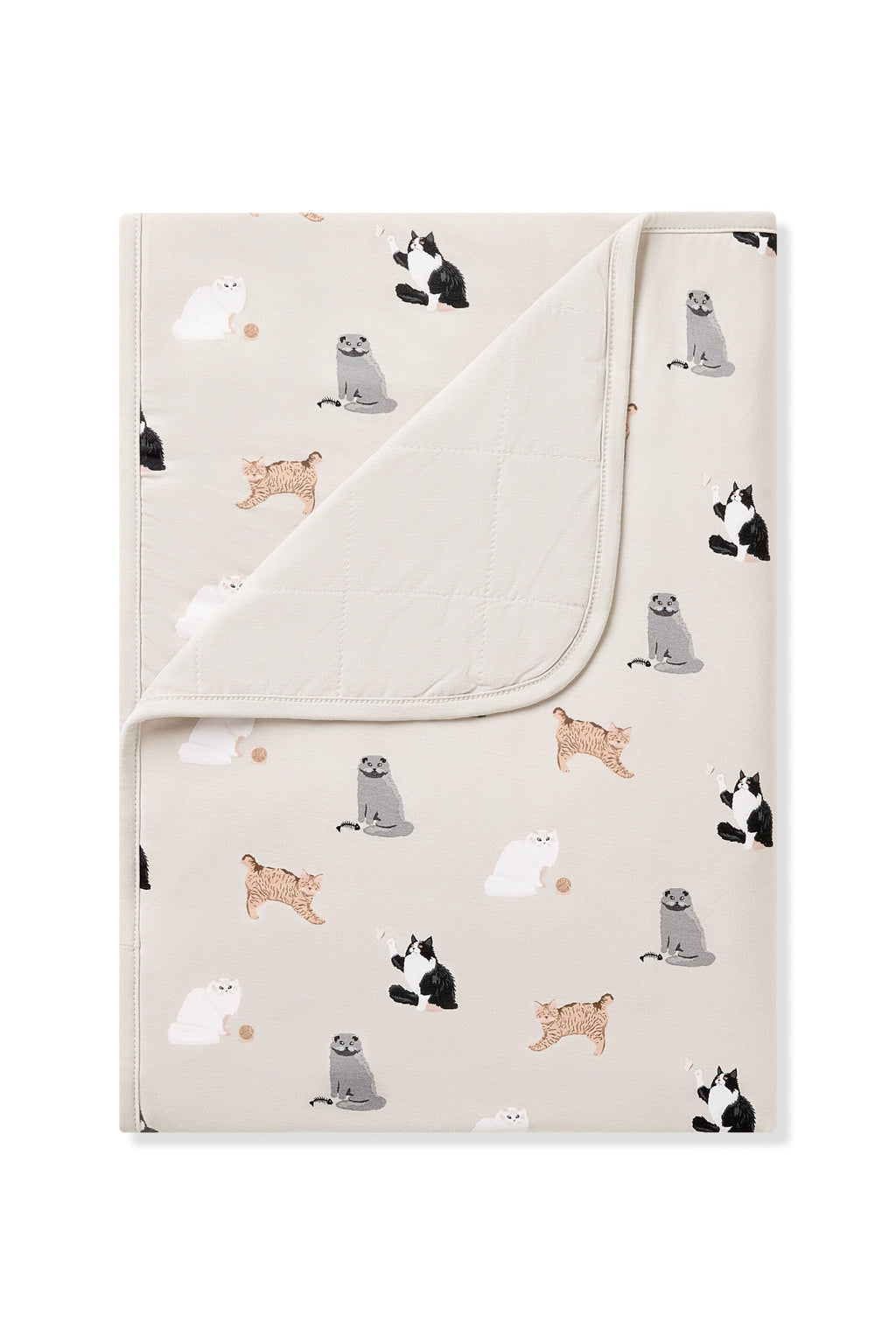 Toddler Blanket in Fluffy Cat 1.0