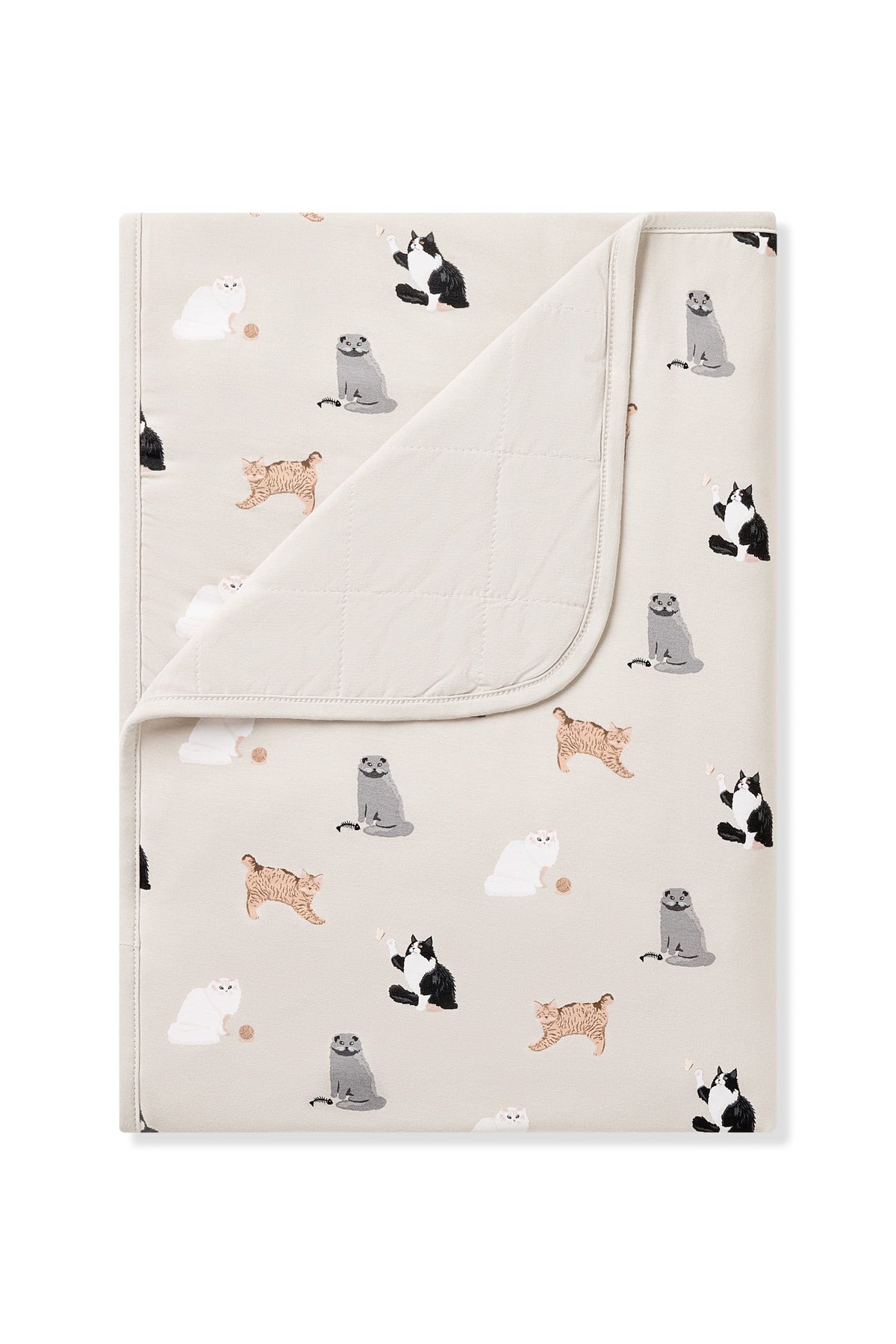 Toddler Blanket in Fluffy Cat 1.0