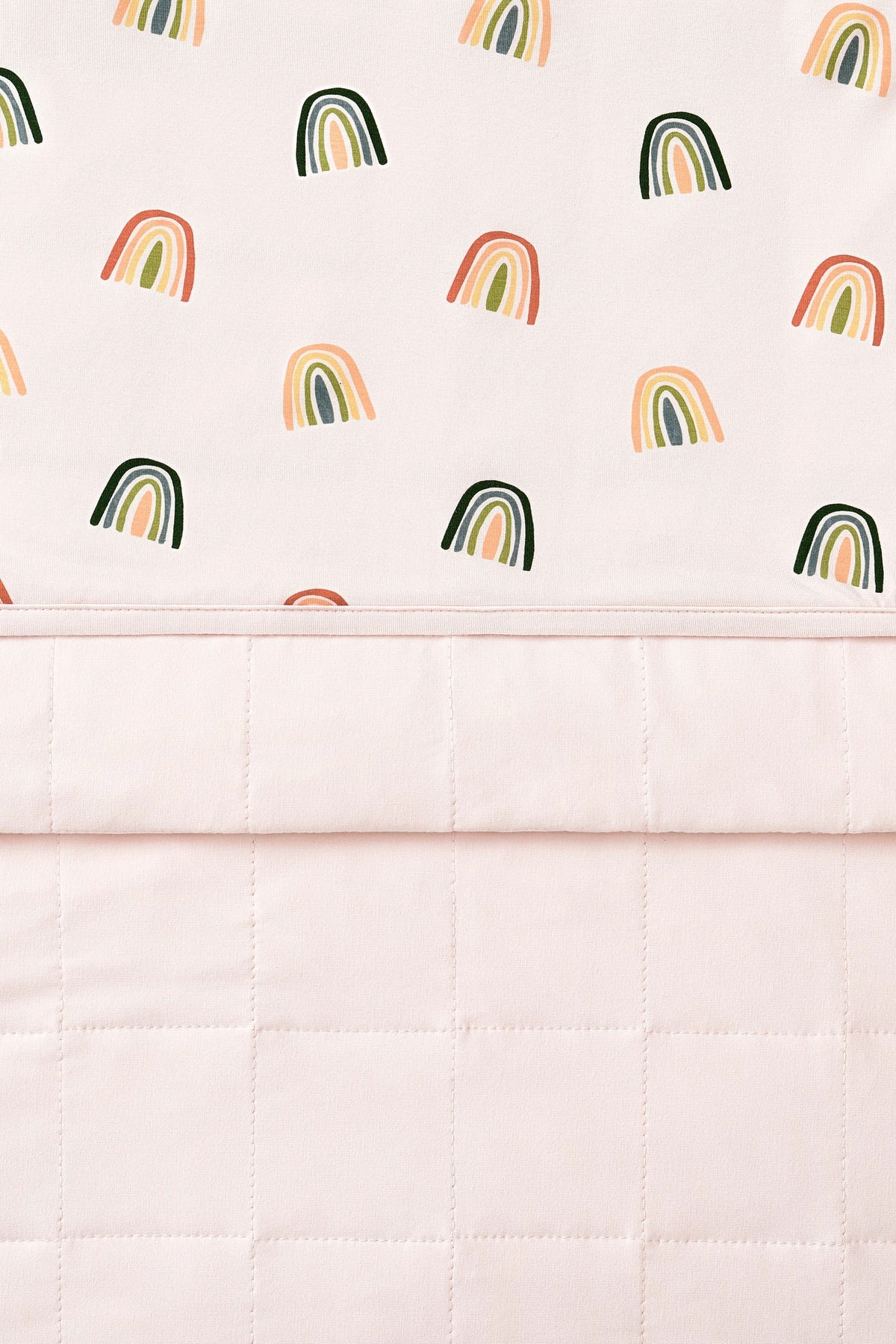 Toddler Blanket in Retro Rainbow 1.0