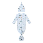 Knotted Day Gown with Hat Set in Take Off