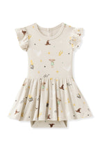 Twirl Bodysuit Dress in Starry Icon
