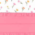 Ruffle Baby Blanket in Tulip 0.5