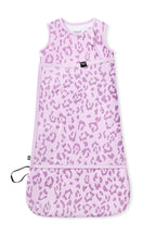 Sleep Bag Swaddler in Thistle Leopard 1.0