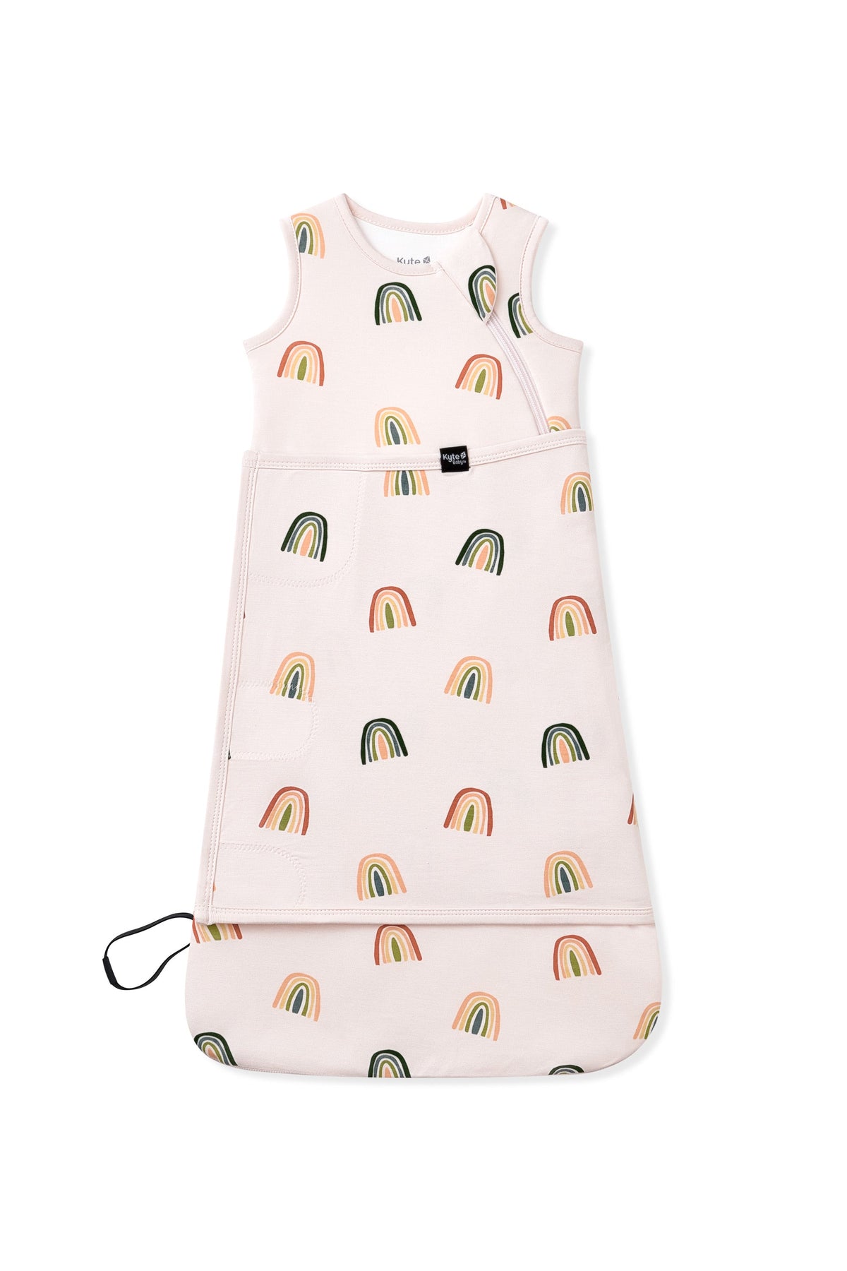 Sleep Bag Swaddler in Retro Rainbow 1.0