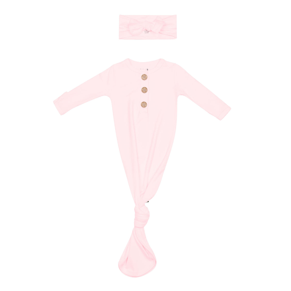 Knotted Day Gown with Bow Set in Sakura