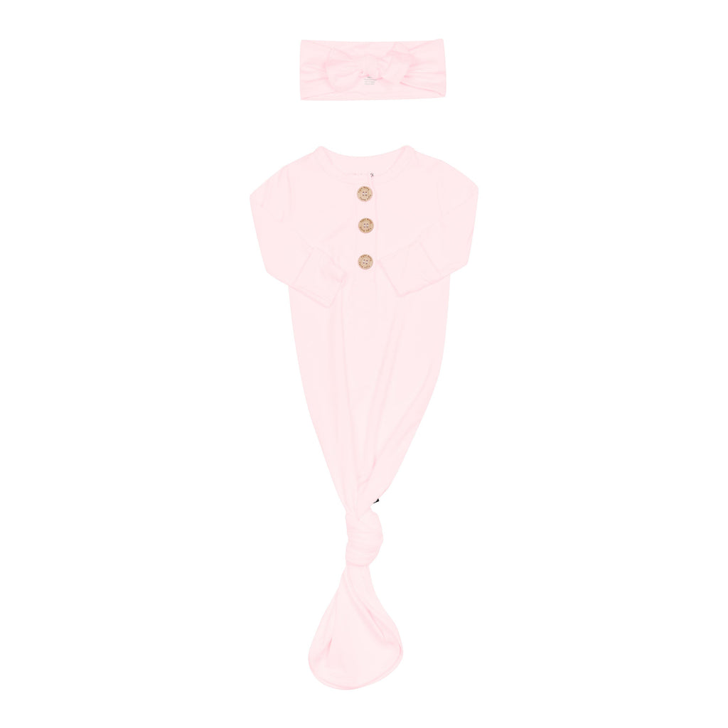 Knotted Day Gown with Bow Set in Sakura
