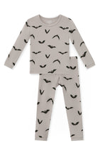Long Sleeve Pajamas in Bats