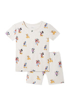 Short Sleeve Pajamas in Mickey Mouse & Friends