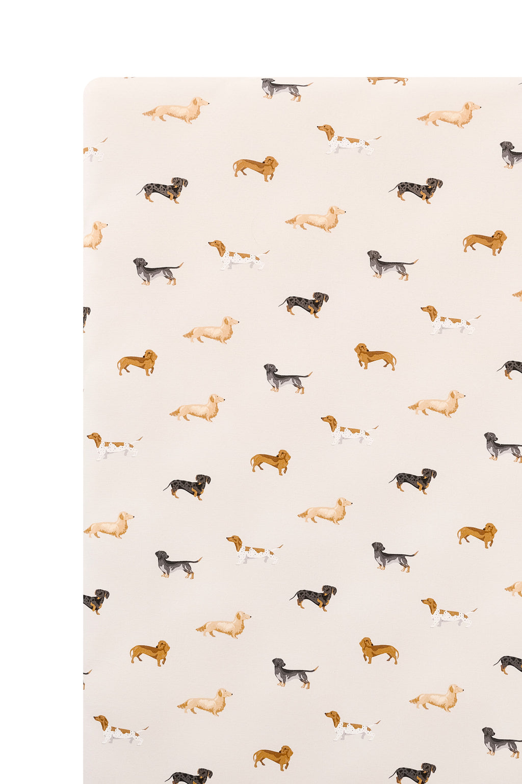 Crib Sheet in Dachshund