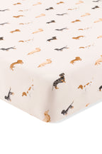 Crib Sheet in Dachshund