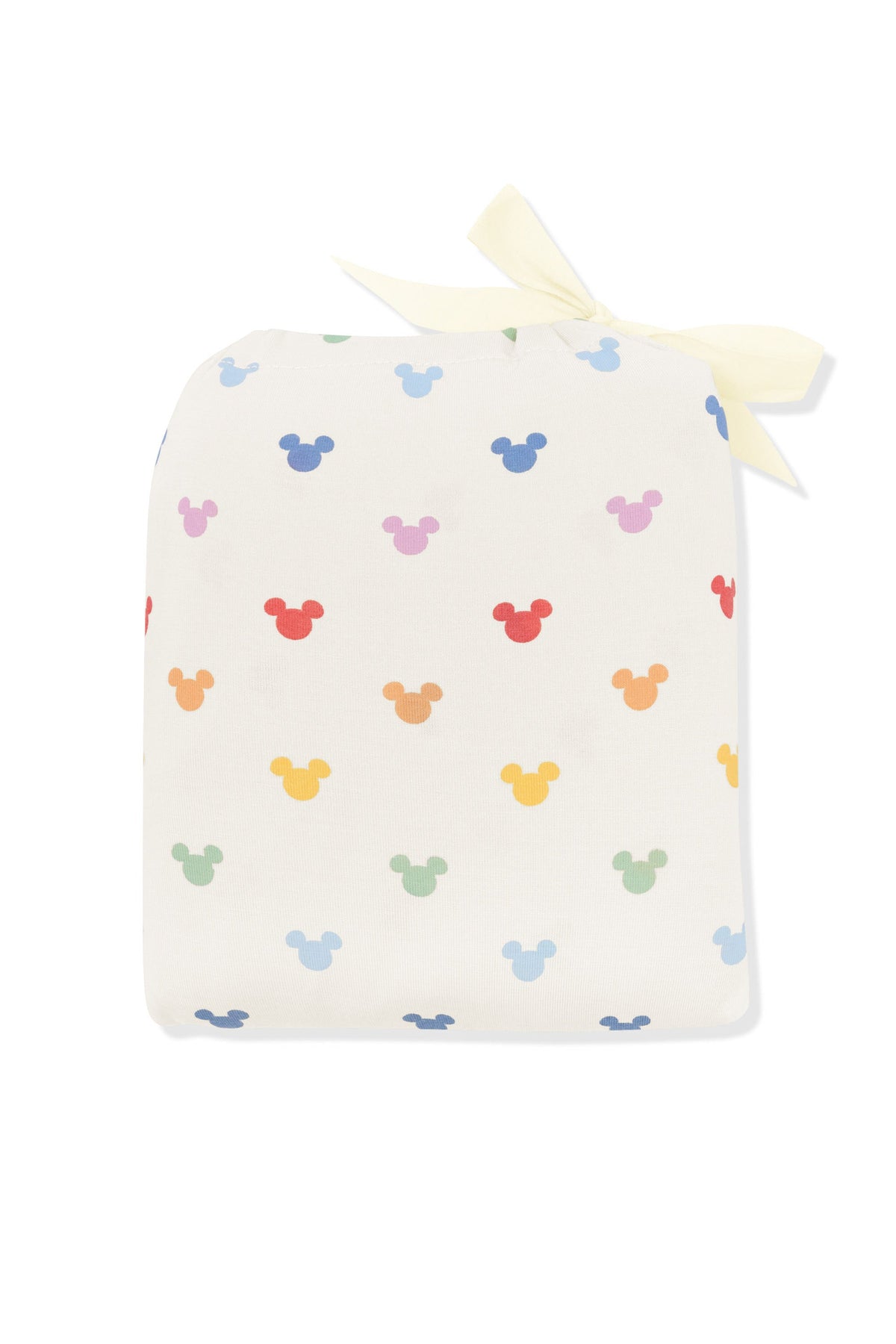 Crib Sheet in Pastel Mickey Mouse