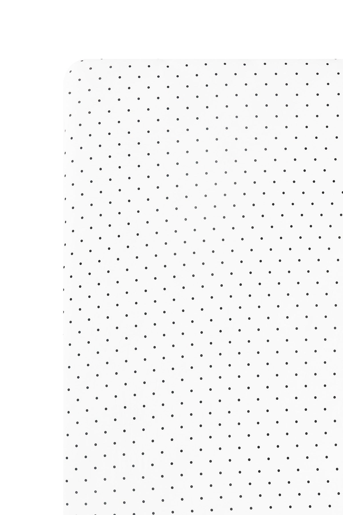 Crib Sheet in Midnight Polka Dot
