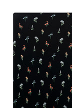 Twin Sheet in Midnight Wildflower