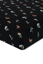 Twin Sheet in Midnight Wildflower