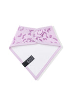 Bib in Thistle Leopard