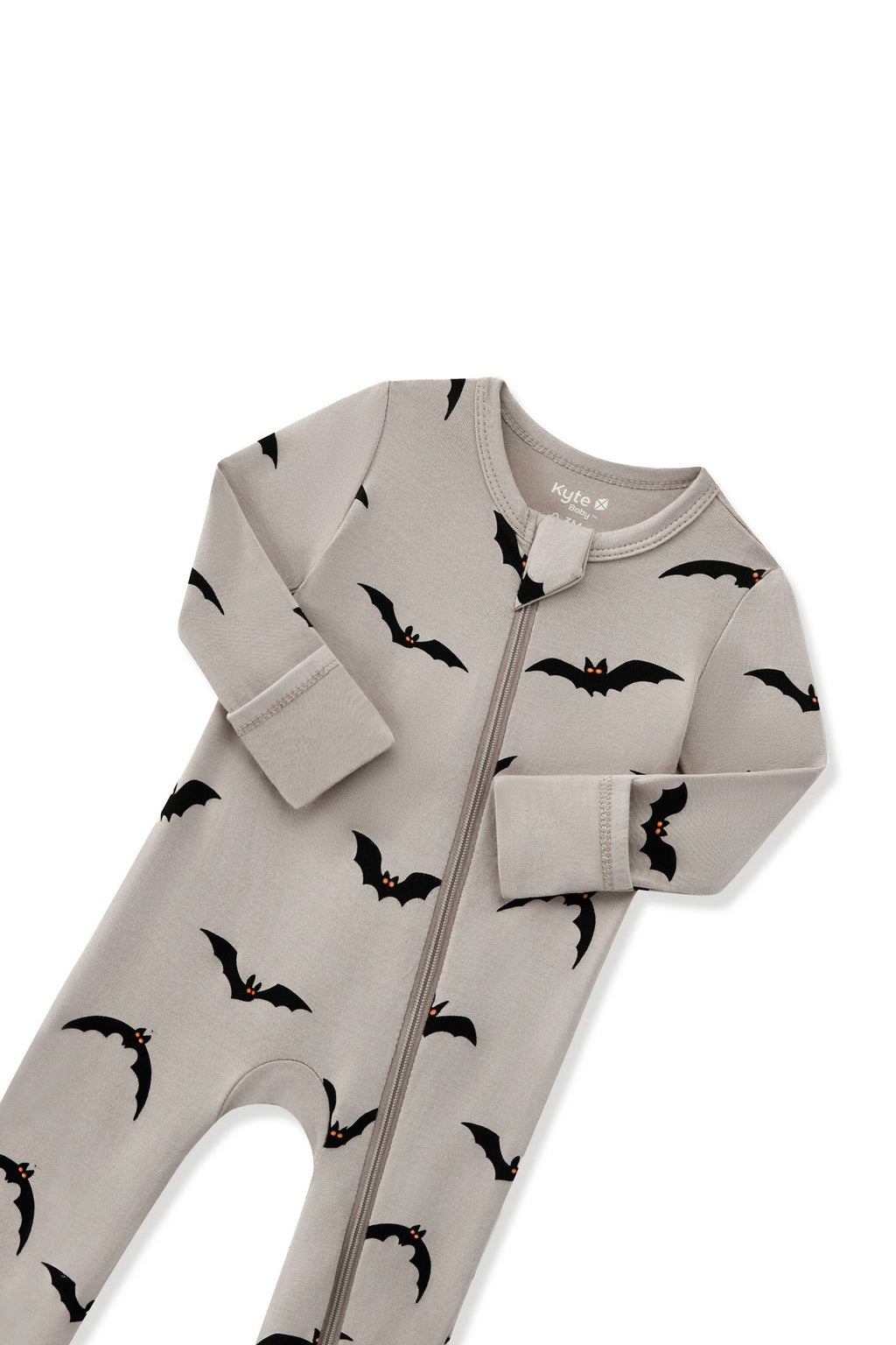 Zippered Romper in Bats