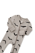 Zippered Romper in Bats