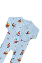 Zippered Romper in Curious George
