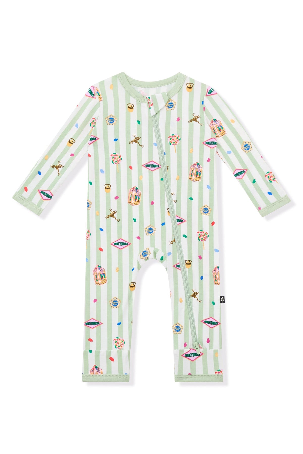 Zippered Romper in Honeydukes