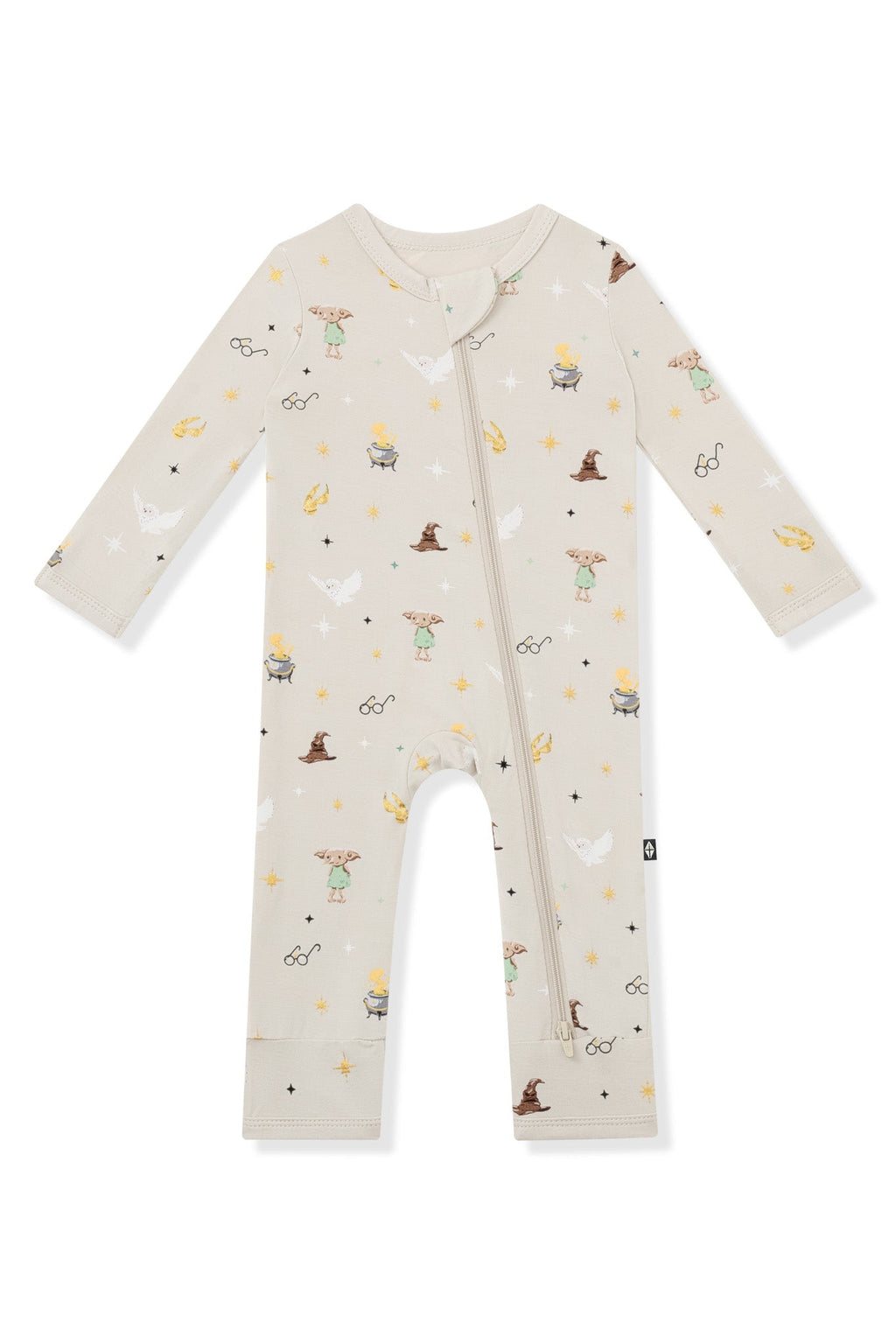 Zippered Romper in Starry Icon