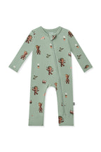 Zippered Romper in Groot