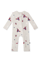 Zippered Romper in Spider-Man
