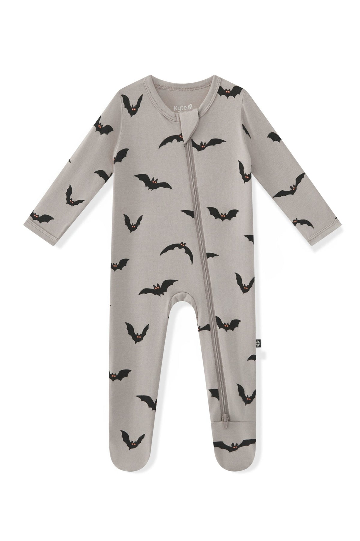 Zippered Footie in Bats