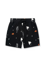 Drawstring Short in Halloween Friends