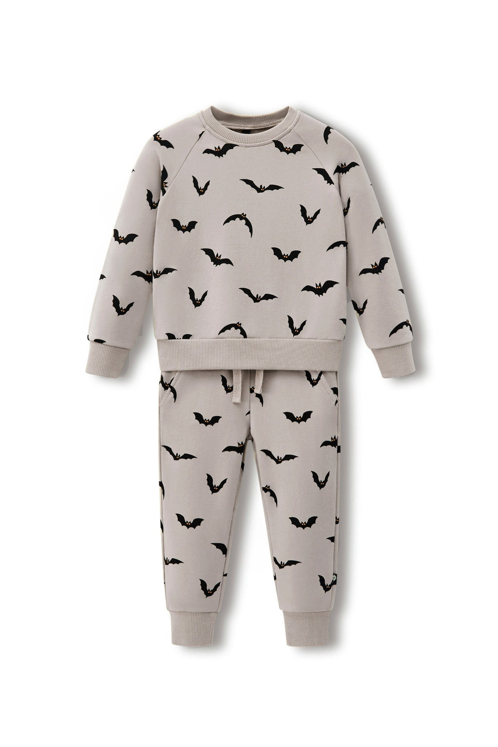 Long Sleeve Jogger Set in Bats