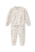 Long Sleeve Jogger Set in Starry Icon