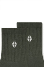 Adult Crew Socks in Fir