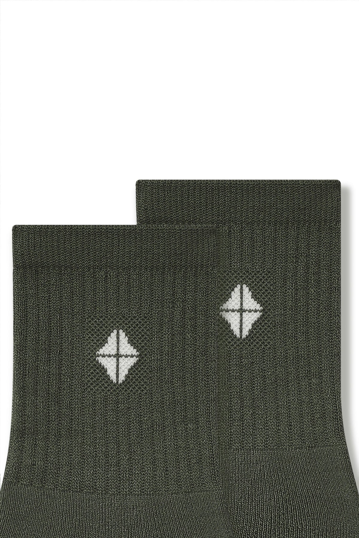 Adult Crew Socks in Fir