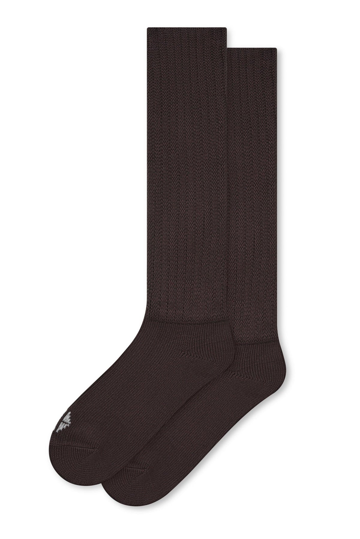 Adult Scrunch Socks in Espresso