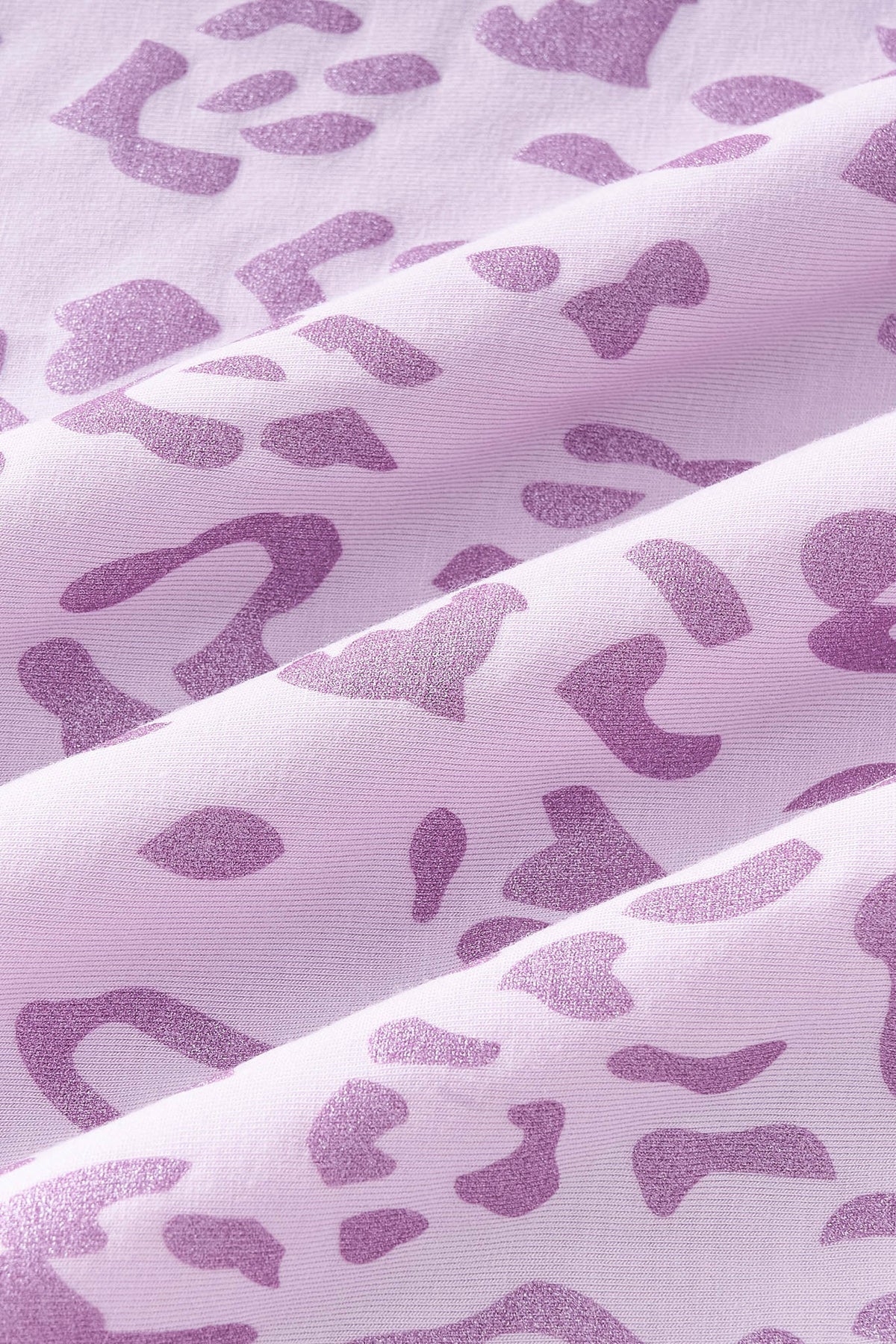Toddler Blanket in Thistle Leopard 1.0
