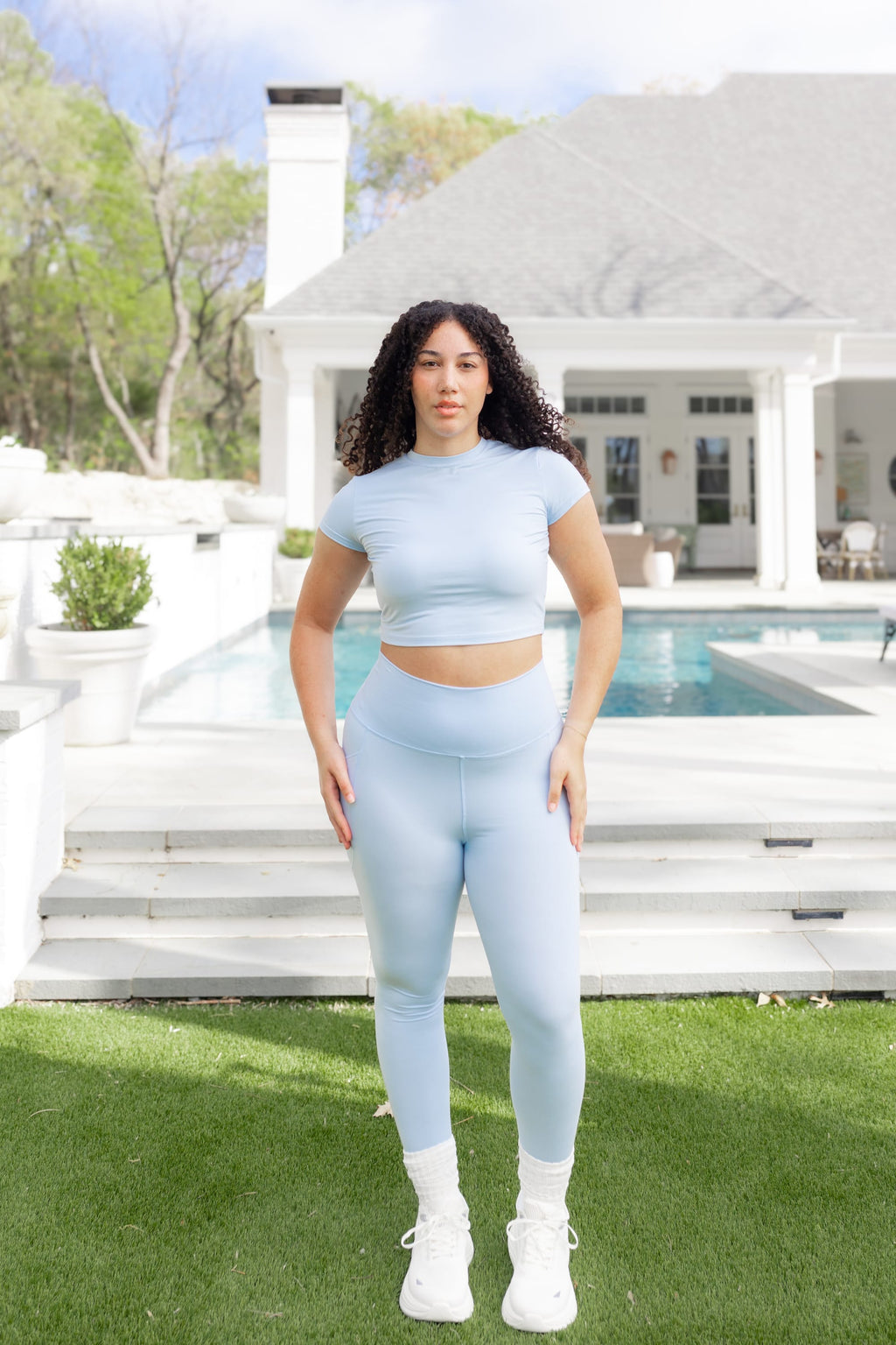 Bamboo Flex Baby Tee in Breeze
