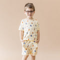 Short Sleeve Jogger Set in Winnie the Pooh Celebration