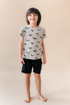 Toddler Basic Tee in Bats