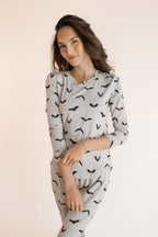Women's Jogger Pajama Set in Bats