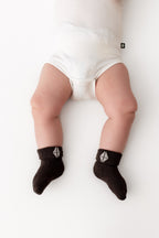 Baby 3-Pack Socks in Cafe