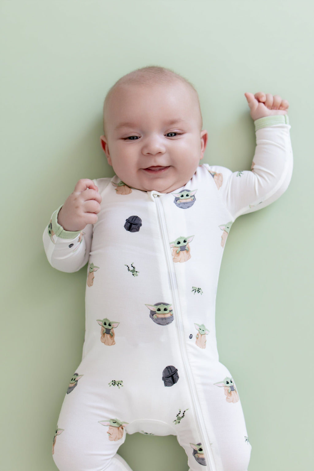 Zippered Romper in Grogu™