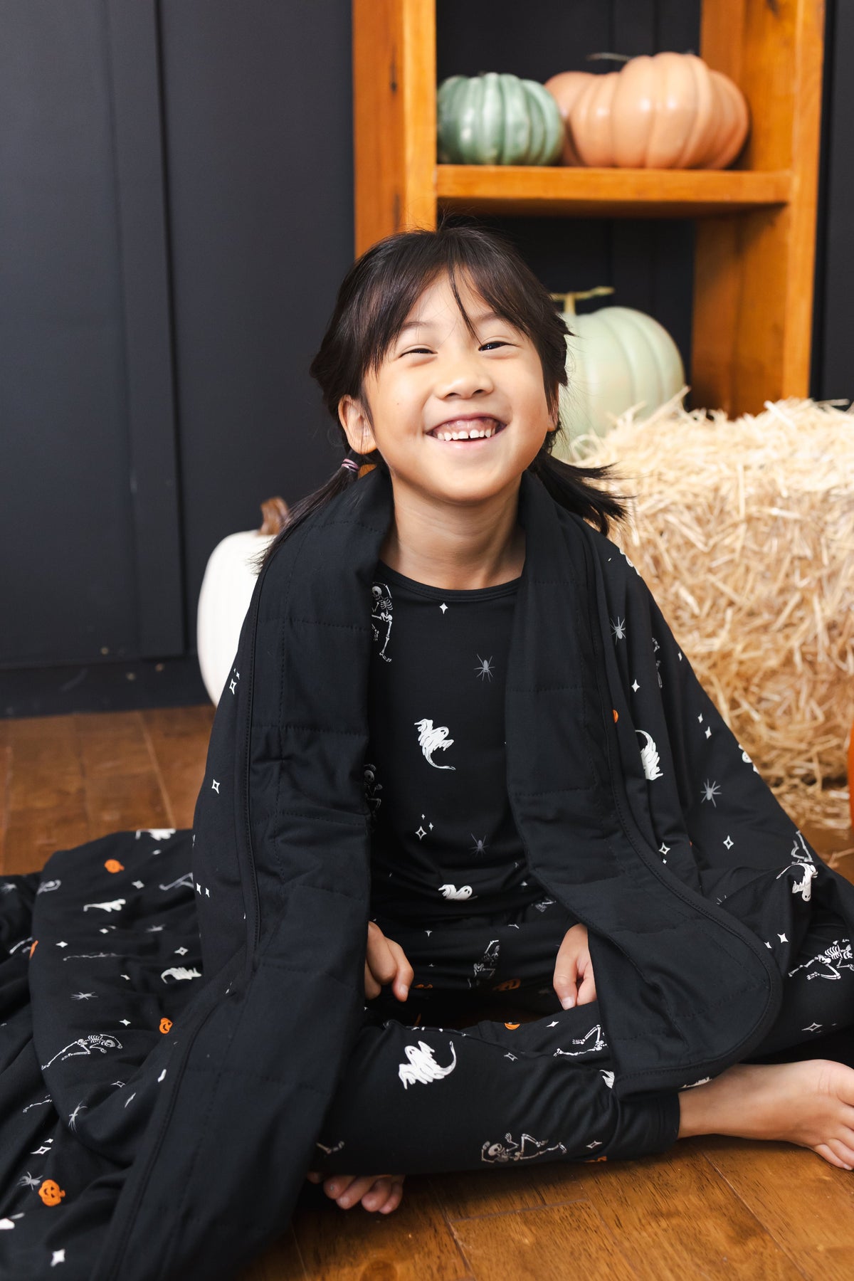 Toddler Blanket in Halloween Friends 1.0