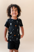 Toddler Basic Tee in Halloween Friends